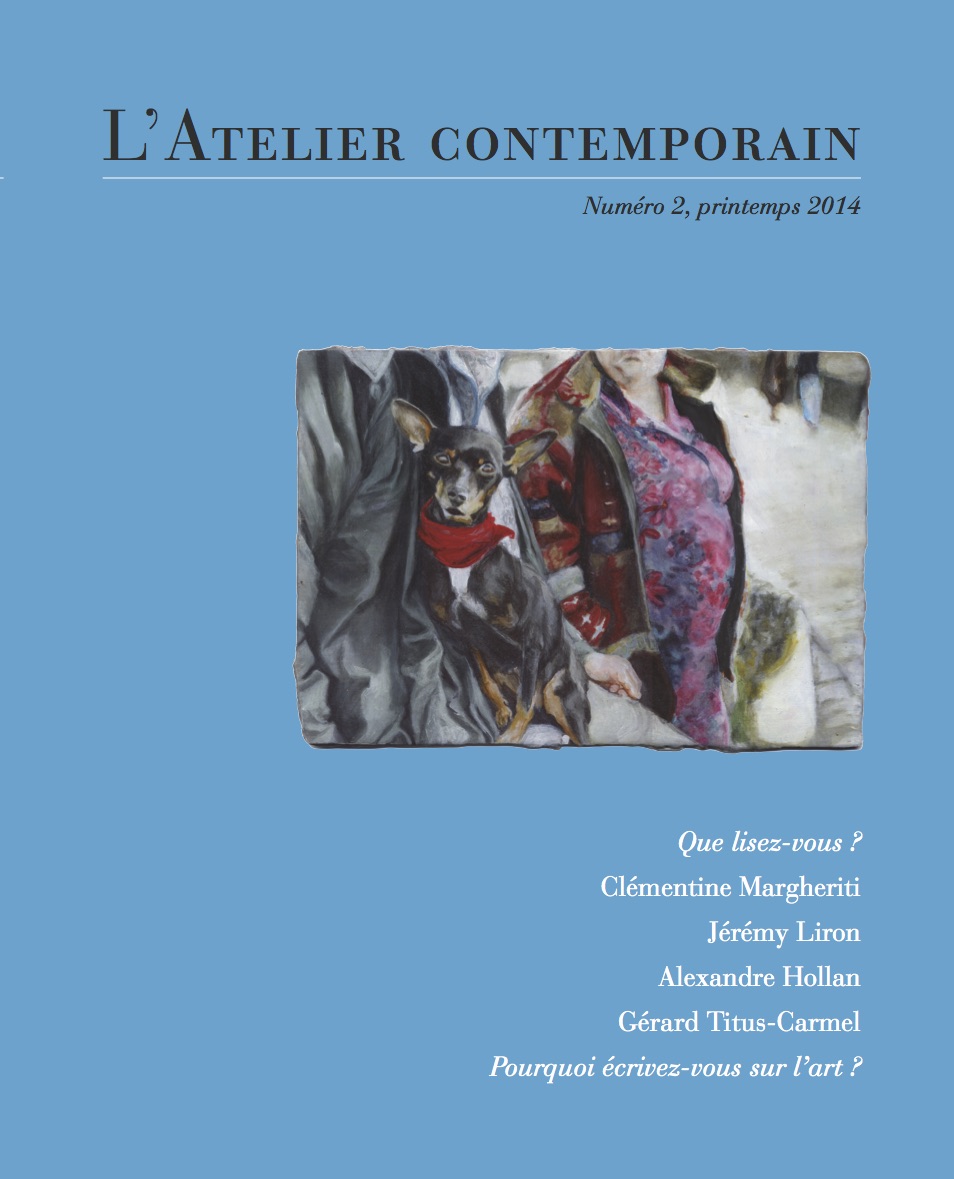 L'atelier contemporain 2