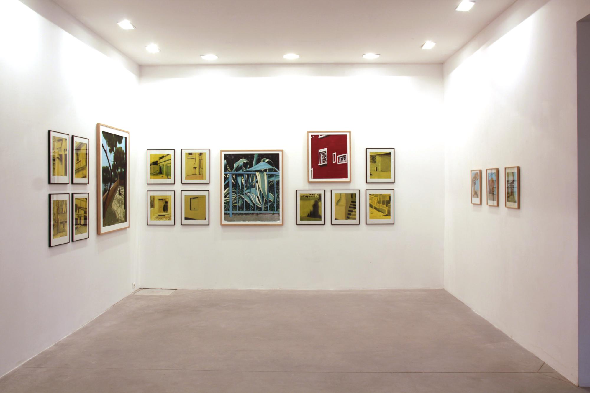 C'est bien sûr l'horizon, mais ce sont surtout les cloisons