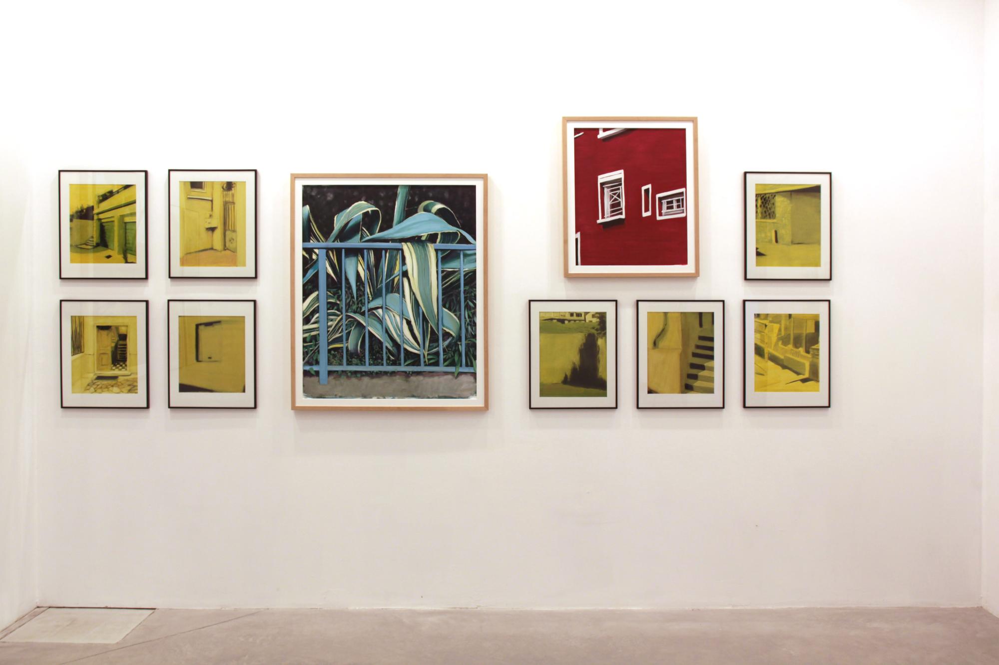 C'est bien sûr l'horizon, mais ce sont surtout les cloisons