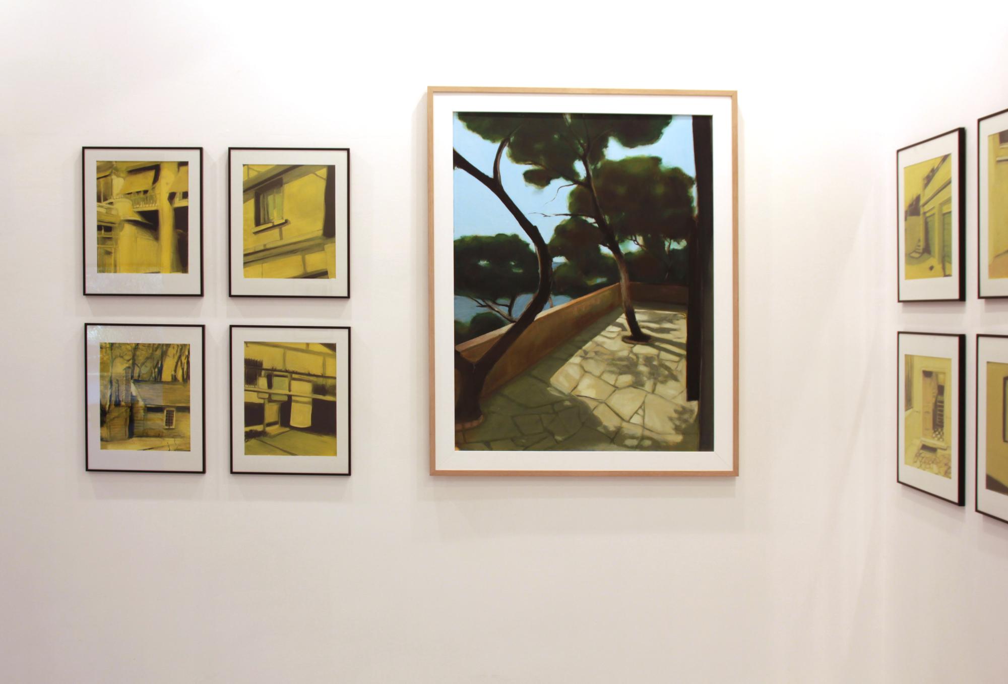 C'est bien sûr l'horizon, mais ce sont surtout les cloisons