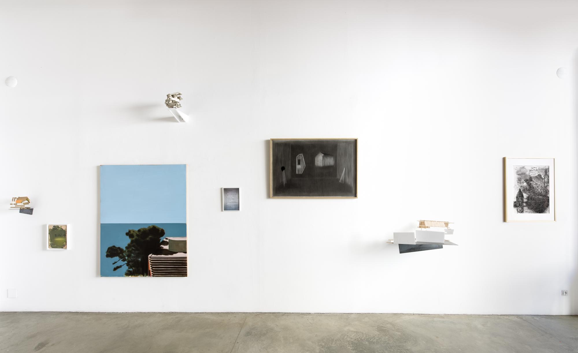 C'est bien sûr l'horizon mais ce sont surtout les cloisons