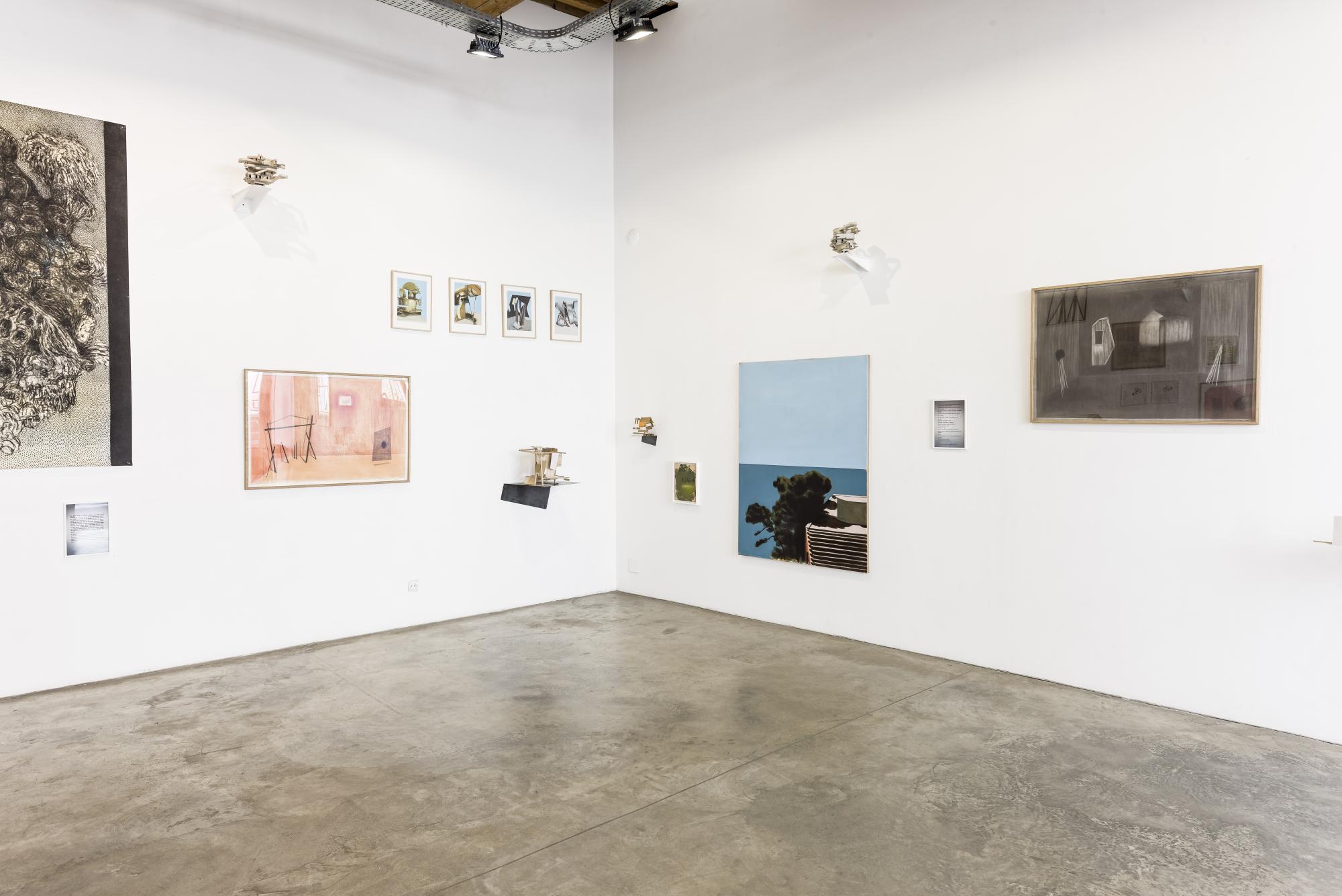 C'est bien sûr l'horizon mais ce sont surtout les cloisons