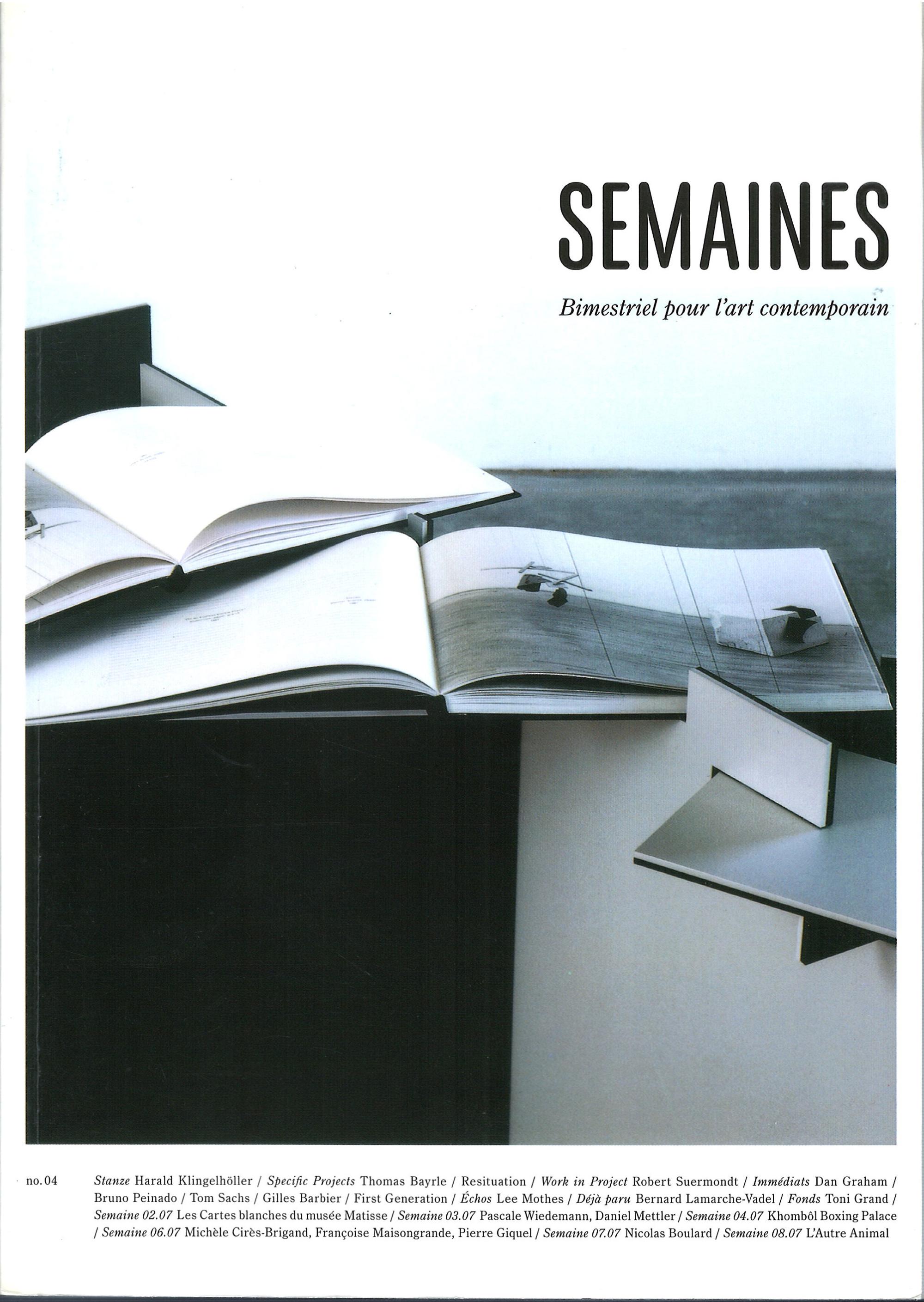 Semaines n°4