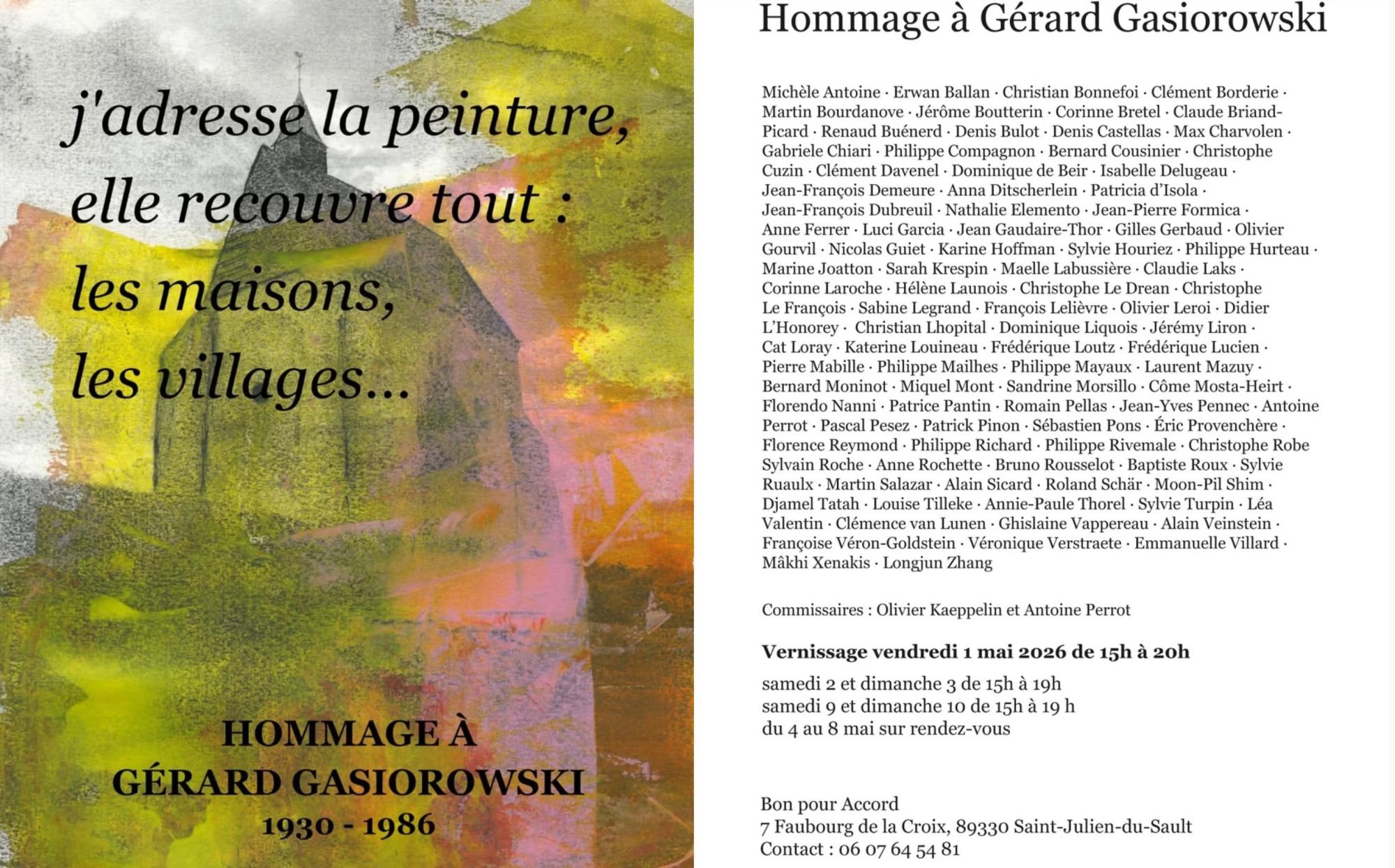 Hommage à Gasiorowski